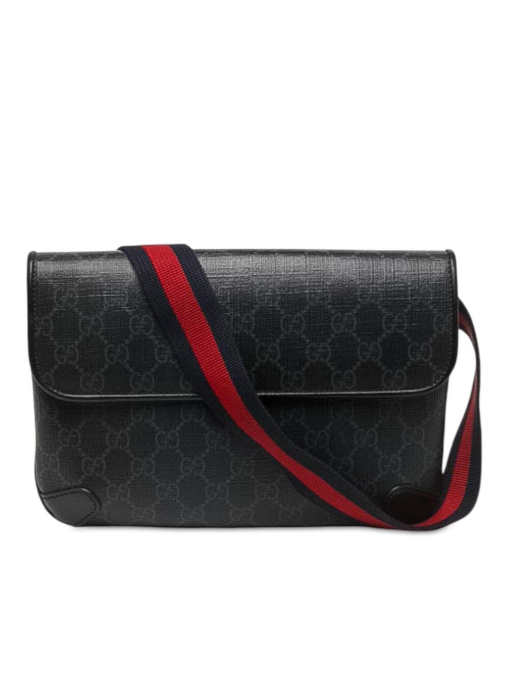 Gucci Small Gg Supreme Web Belt Bag #369816G53B